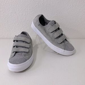 Vans‎ Gray 3 Strap Sneakers Sz 6.5